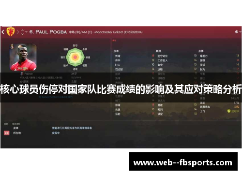 核心球员伤停对国家队比赛成绩的影响及其应对策略分析